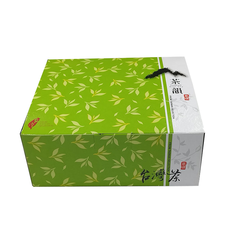 山茶韻綠色50入袋茶盒(10個)