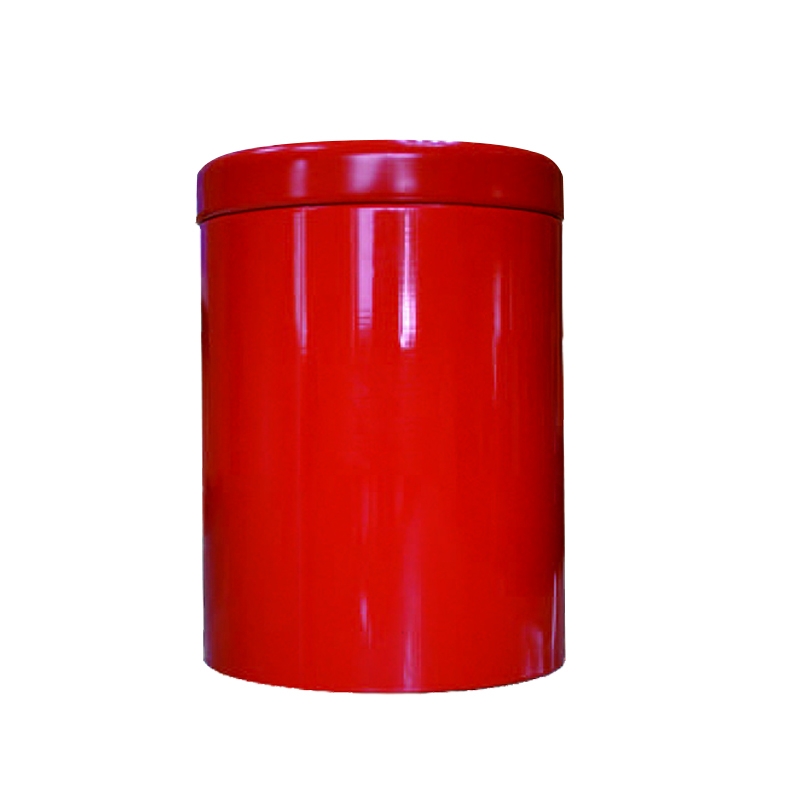 易開素面塑底鐵罐/二兩/日本紅色(200支)