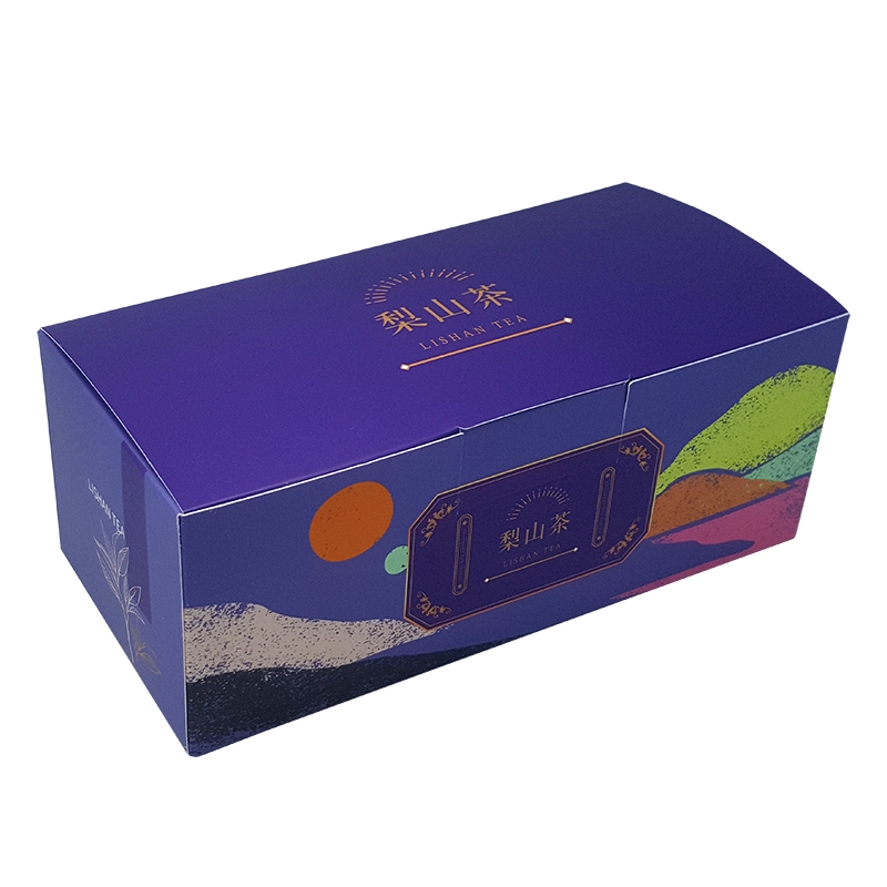 茶好月圓梨山30入袋茶盒/紫色(10個)