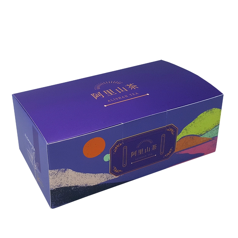 茶好月圓阿里山30入袋茶盒/紫色(10個)