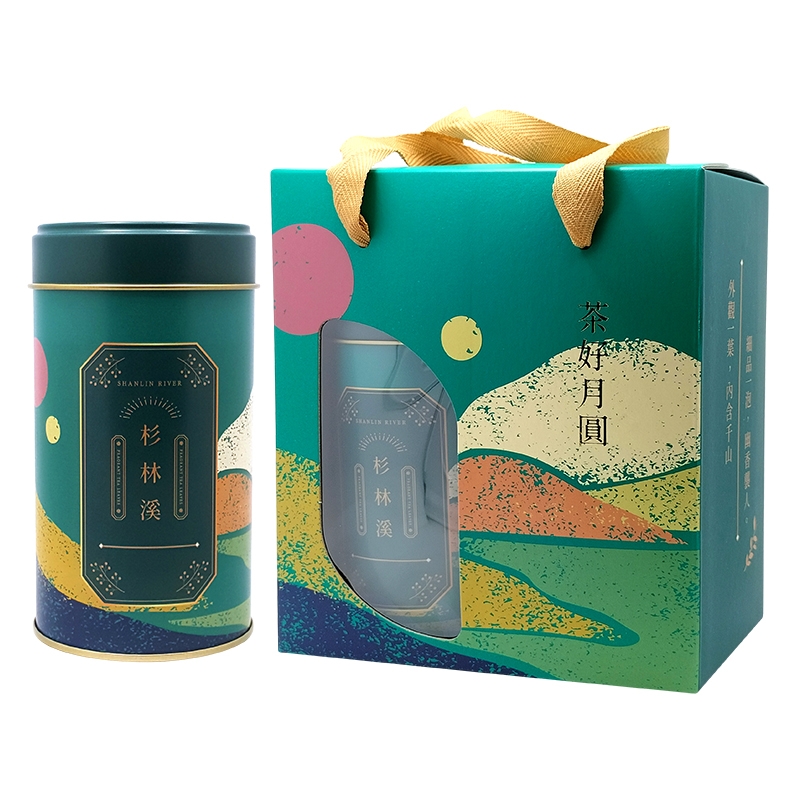 茶好月圓提盒/綠色(10個)