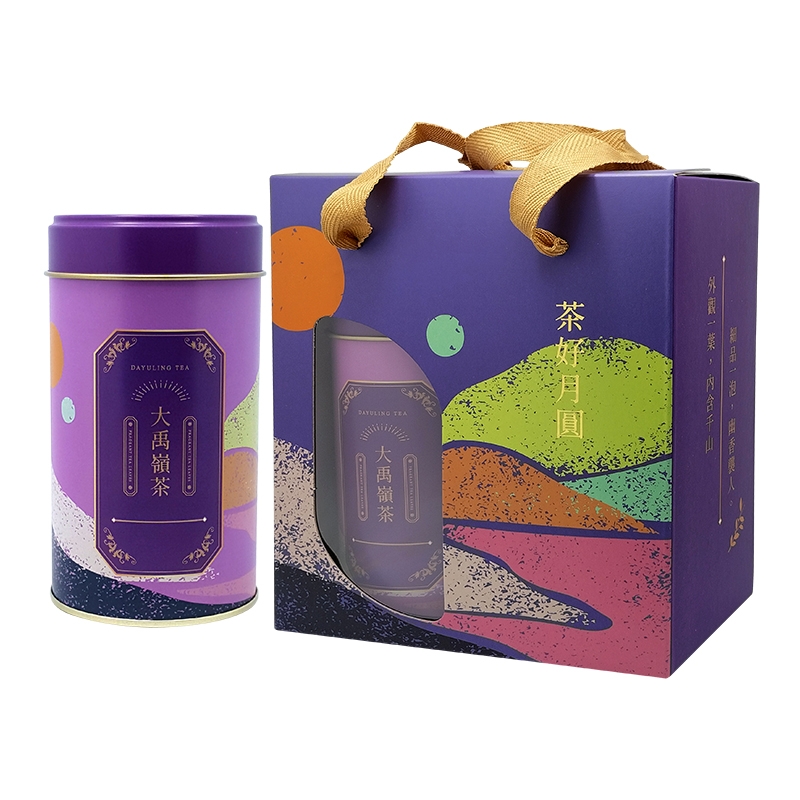 茶好月圓提盒/紫色(10個)