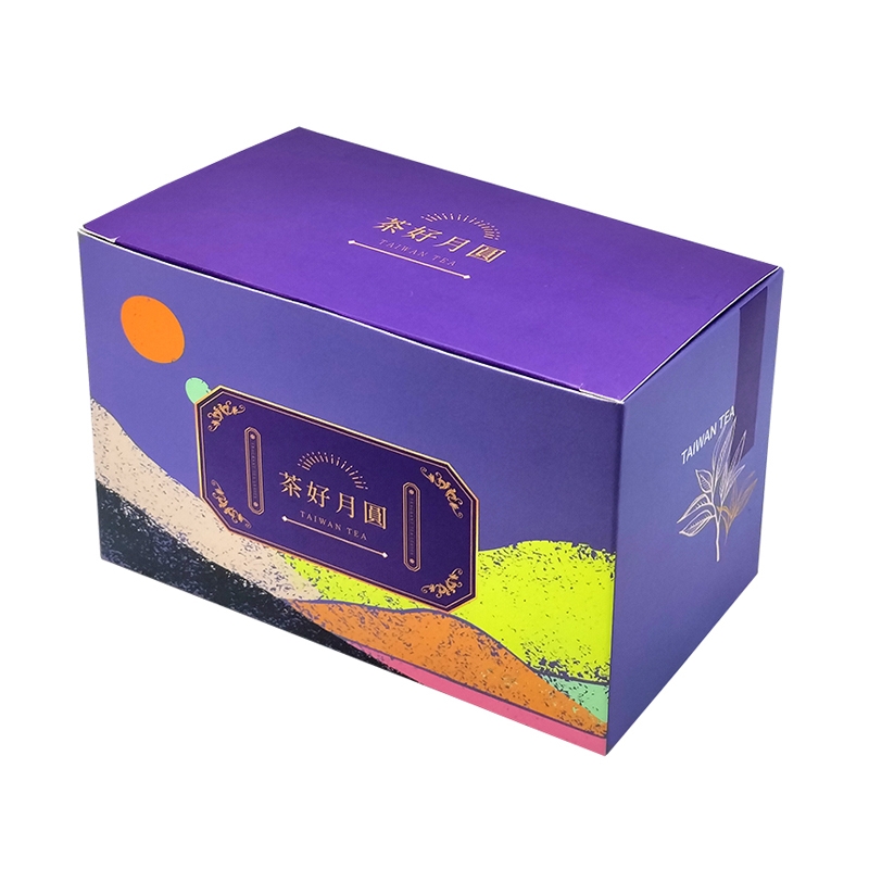 茶好月圓20入裝袋茶盒/紫色(10個)