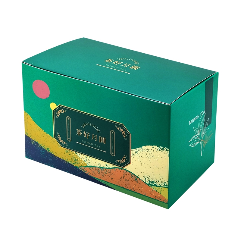 茶好月圓20入裝袋茶盒/綠色(10個)