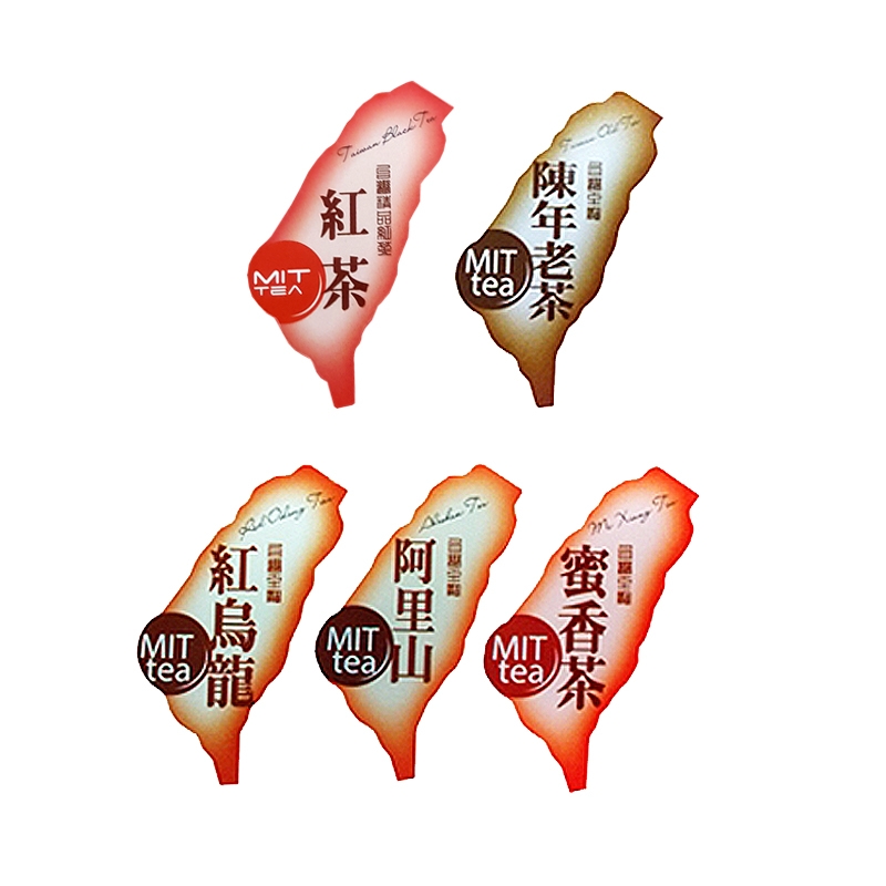 台灣圖形貼紙 (1包)