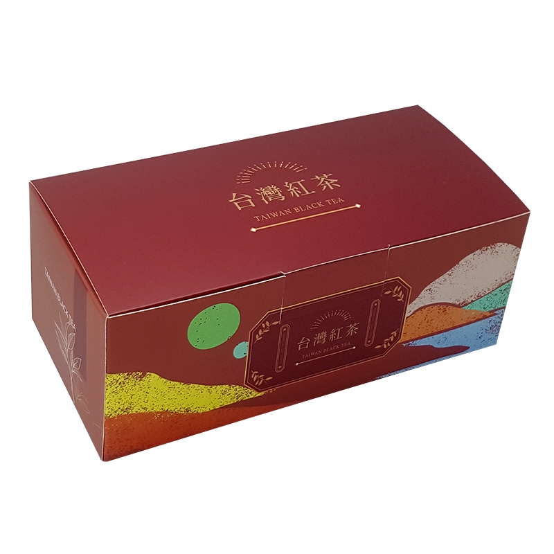 茶好月圓台灣紅茶30入袋茶盒/紅色(10個)