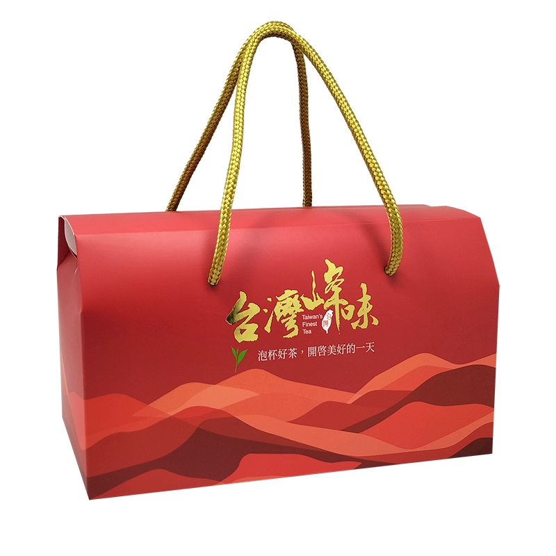 台灣峰味提繩30入袋茶盒/紅色(10個)