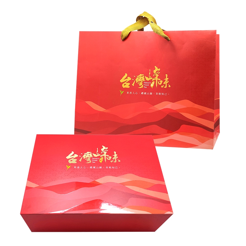 台灣風味半斤空禮盒/紅色(1組)